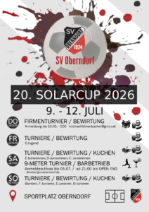 Solarcup 2026 @ Sportplatz Oberndorf | Deutschland
